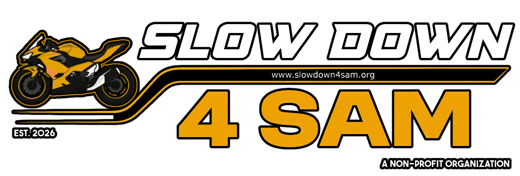 Slow Down 4 Sam logo